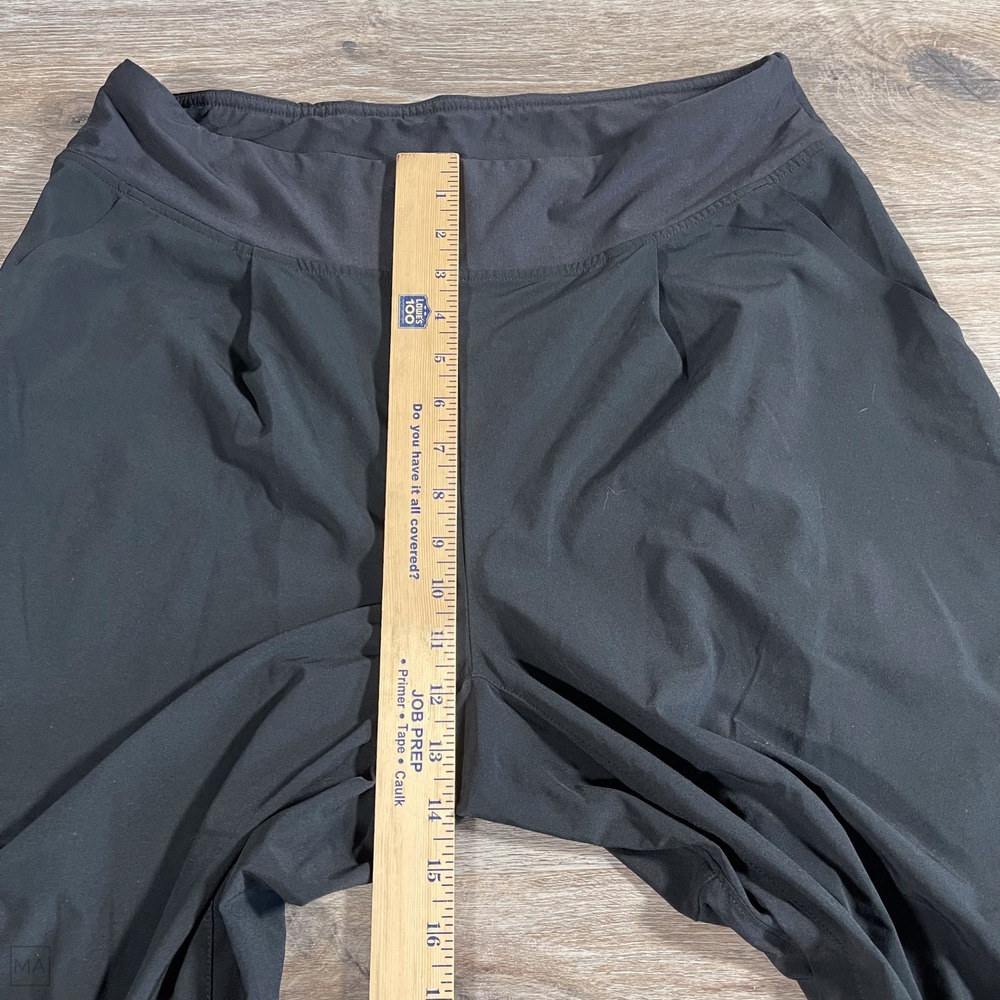 Title Nine Women's Pants Round Trip Wide Leg Crop Outdoor Athleisure L Black - Picture 4 of 9